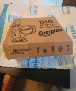 Energizer AA Batteries, Alkaline Power Double A Battery Alkaline, 32 Count 32 Count (Pack of 1) 35 71paOCtGDL