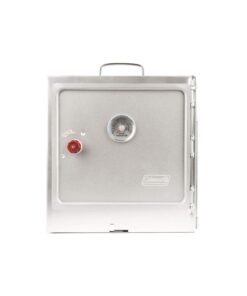 Coleman Portable Camping Oven with Thermometer & Adjustable 10 Sq. In. Rack, Designed to Sit on Top of Camp Stoves or Fire 33 71paxnpwQL