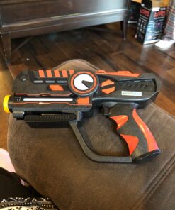 ArmoGear Laser Tag – Laser Tag Guns with Vests Set of 4 – Multi Player Lazer Tag Set for Kids Toy for Teen Boys & Girls – Outdoor Game for Kids, Adults and Family – Ages 8+ Battery Operated 39 71pb3Wk3RDL 1