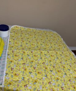 Portable Changing Pad for Home & Travel – Waterproof Reusable Extra Large Size 31.5"x25.5'' Baby Changing Mat with Reinforced Double Seams -Change Diaper On The Go - Unisex Boys&Girls-Storage Bag 43 71pbXWT5moL