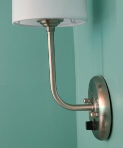 Creative Hobbies 5 Pack of Rotary Style On/Off Canopy Light Switch, Lamp Switch, 3/1 amps at 125/250V, Metal Bushing with 6 Inch Wire Leads Stripped Ends 36 71pcUP3aR L