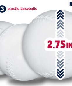 Franklin Sports Kids Baseball Pitching Machine - Pop A Pitch Baseball Batting Machine with Youth Bat + 3 Plastic Baseballs - Boys + Girls Baseball Toy,Red/Blue Baseball Pop A Pitch 28 71pd0VOi pL