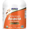 NOW Supplements, Acacia Pure Powder, Certified Organic, Highly Soluble, Mixes Easily, Intestinal Health*, 12-Ounce 12 Ounce (Pack of 1) 11 71pd145bWHL