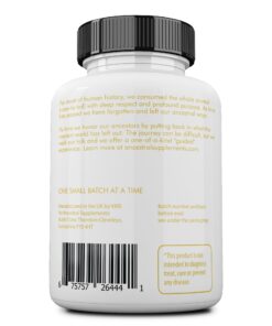 Alternative view of Ancestral Supplements Grass Fed Beef Living Collagen Nutritional Powder Supplement, 3000mg, Promotes Healthier, Younger Looking Skin, Hair, Nails and Joints, Types I,II,III,V, and X, 180 Capsules