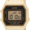 Casio Women's Illuminator LA680WGA-1 Gold Metal Quartz Watch