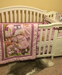 Bedtime Originals Lavender Woods 3 Piece Bedding Set 42 71pevsUmMwL 1