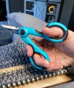 SINGER 00558 5-1/2-Inch ProSeries Heavy Duty Scissors with Power Notch , Teal 17 71pflyoyKFL