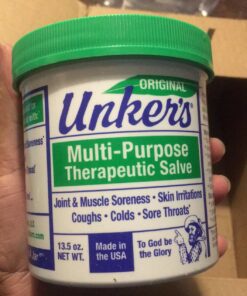 Unkers Therapeutic Rub for Joint Pain, Sore Muscles, Burn Cream, or Calm Your Cough 13.5 ounces 29 71pgLeG6UyL