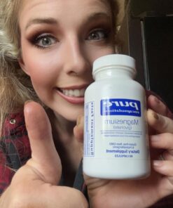 Pure Encapsulations Magnesium (Glycinate) - Supplement to Support Stress Relief, Sleep, Heart Health, Nerves, Muscles, and Metabolism* - with Magnesium Glycinate - 90 Capsules 90 Count (Pack of 1) Standard Packaging 27 71pgXMduqL