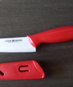 Cook N Home 9-Piece Ceramic Knife Set with Sheaths, Multicolor 20 71phLYNIvzL