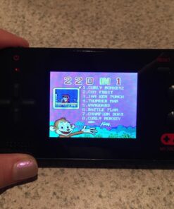 My Arcade Gamer V Portable - Handheld Gaming System - 220 Retro Style Games - Lightweight Compact Size - Battery Powered - Full Color Display - Black - Electronic Games 22 71phhkUUWGL