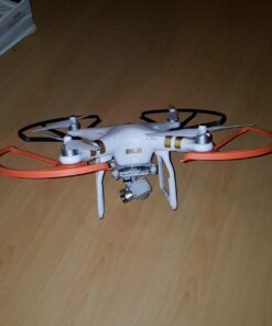 SummitLink Snap On/Off Prop Guards 2X Red 2X White for DJI Phantom 1 2 3 Quick Connect Tool Free Also Fit on Phantom 3 Standard 36 71piguWINQL