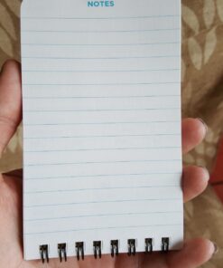 Rite in the Rain Weatherproof EMS Notebook, 3" x 5", Yellow Cover, Vital Stats Pages (No. 112) 1 Pack 11 71piw urEkL