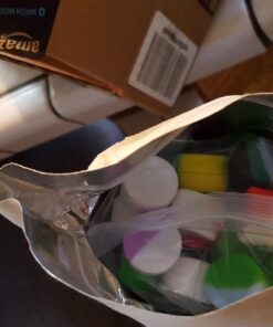 Gentcy Silicone 3ml Lots Silicone Container Box 18 colors 100pcs 1 18 71pjBfYKrsL