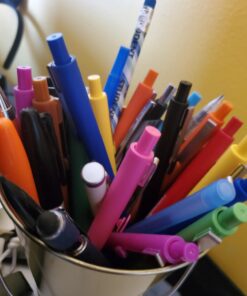 Amazon Basics Retractable Ballpoint Pen - Assorted Colors - 24-Pack 31 71pjb6vkJ8L