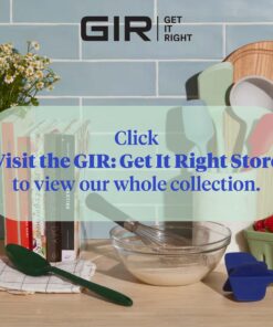 GIR - Premium Silicone Spatula - For Cooking, Baking & Mixing - Skinny & Seamless Design - Heat-Resistant up to 550°F - Nonstick - Dishwasher Safe Cookware - BPA Free - Kitchen Essentials - Red Skinny - 11 IN 12 71pjzZ7lAL