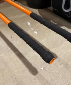 EAGLES Hockey Tape Multipurpose Cloth Tape Roll for Ice & Roller Hockey Stick, Blade & Handle Protector - Strong Over Grip for Lacrosse Baseball Bat Sports Gifts, Accessories, Equipment 2x Black 29 71pkAjnQGmL