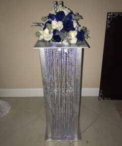 KUPOO 99 ft Clear Crystal Like Beads by The roll - Wedding Decorations (Colorful) 31 71pkCOhyl3L