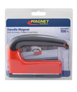 Master Magnetics Strong Magnet with Ergonomic Handle - 100 lb Pull Force, Red, 07501 16 71pkcAj7x3L