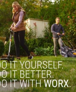 Alternative view of WORX WG509 12 Amp TRIVAC 3-in-1 Electric Leaf Blower with All Metal Mulching System w/ Debris Collection Bag