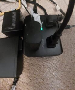 Power Strip Surge Protector - Flat Plug, Wall Mount, 8 Wide Outlets with 4 USB Ports (1 USB C), 5FT Heavy Duty Extension Cord with Multiple Outlets, Charging Station Overload Protection for Home Dorm 5 FT Black 37 71pky1Q1EyL