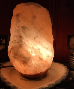 Himalayan Glow A-900AC-2PK Multi-Color Crystal Rock Night Light with Plastic Base & Dimmer Switch, Classic Table Lamp for Home Decor, 3-5 Lbs-Pack of 2, 5-7 lbs/EACH, 2 Count Plastic Base Salt Lamp - 2 Pack 25 71plLH0SHdL