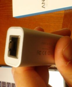 Anker USB C to Gigabit Ethernet Adapter, Aluminum Portable USB C Adapter, for MacBook Pro, MacBook Air 2018 and Later, iPad Pro 2018 and Later, XPS, and More Silver 93 71plZXqBbL