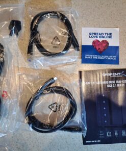 SABRENT USB 3.2 5 Bay 3.5" SATA Hard Drive Tray Less Docking Station (DS-SC5B) 33 71plc1yTiL