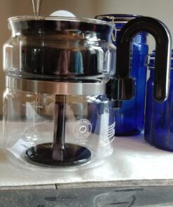 CAFÉ BREW COLLECTION High End Glass Stovetop Percolator Coffee Pot - Best 40 oz Borosilicate Glass Percolator Coffee Pot - Dishwasher Safe Coffee Percolator - BPA Free 8 Cup Percolator by Medelco 27 71pnth6fTuL