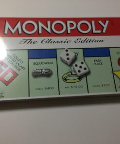 Monopoly Board Game The Classic Edition, 2-8 players 24 71po3L cKFL