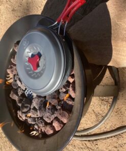 Bulin 24/13/11/8/4 PCS Camping Cookware Mess Kit Lightweight Backpacking Cooking Set Outdoor Cook Gear for Family Hiking, Picnic(Kettle, Pot, Frying Pan, Bowls, Plates, Spoon) 13 PCS 43 71po4AI3bQL