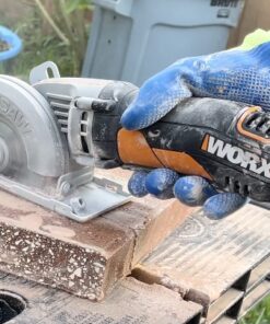 Worx WX429L 4 Amp WORXSAW 4.5" Electric Compact Circular Saw 55 71poQpOEUBL