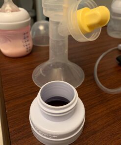 Maymom Conversion Kit Compatible with Medela Breast Pumps (Selected) to be Compatible with Avent Classic Bottles, Avant Natural PP Bottle and speCtra Wide-mouth Bottles Thread Changer; w Sealing Rings 29 71ppG87ta5L