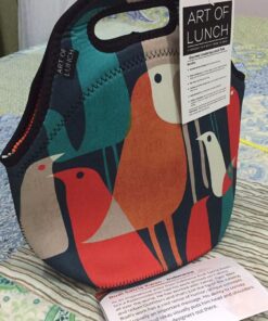 Artovida Artists Collective Insulated Neoprene Lunch Bag - Washable Soft Lunch Tote for Work and Picnic - Design By Budi Satria Kwan (Indonesia) – Ocean, Sea, Wave-Classic Budi Kwan The Wave 42 71ppxyeMsxL