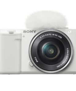 Sony Alpha ZV-E10 - APS-C Interchangeable Lens Mirrorless Vlog Camera Kit - White w/16-50mm Base 25 71pqBvrcD7L