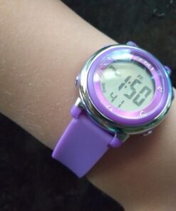 cofuo Kids Digital Sport Waterproof Watch for Girls Boys, Kid Sports Outdoor LED Electrical Watches with Luminous Alarm Stopwatch Child Wristwatch Purple 29 71pqrtZNwSL