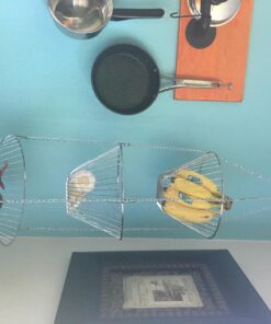 Fox Run Three Tier Hanging Wire Baskets, 11 x 11 x 6.75 inches, Chrome 27 71prNQkmChL