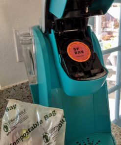 San Francisco Bay Compostable Coffee Pods - Fog Chaser (80 Ct) K Cup Compatible including Keurig 2.0, Medium Dark Roast 80 Count (Pack of 1) 35 71prmCNVSQL