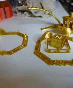 Silk Gold PLA Filament 1.75 mm 3D Printing Filament 1KG 2.2LBS Spool 3D Printer Material Shine Silky Shiny Metallic PLA Metal CC3D Silk PLA Gold Filament Silk Gold 30 71ps8 MwCL