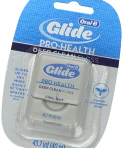 Oral-B Glide Pro-Health Dental Floss, Deep Clean, Cool Mint Flavor, 40 m (Pack of 6) 14 71ps8pvl8sL