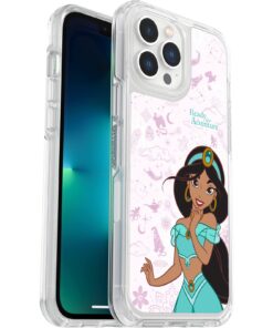 OtterBox iPhone 13 Pro Max & iPhone 12 Pro Max Symmetry Series+ Case - JASMINE ADVENTURE, ultra-sleek, snaps to MagSafe, raised edges protect camera & screen 13 71psWiHgVL