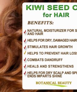 Botanical Beauty KIWI SEED OIL. 100% Pure/Natural/Undiluted/Virgin Cold Pressed Carrier oil. 0.5 Fl.oz.- 15 ml. by CHATEAU COSMETICS 0.5 Fl Oz (Pack of 1) 23 71ptQUY0ML