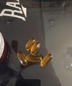 Puritan's Pride Triple Omega 3-6-9 Fish, Flax and Borage, supports healthy joints Yellow 240 Count (Pack of 1) 38 71puERp8TlL