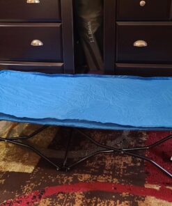 Regalo My Cot Portable Toddler Bed, Includes Fitted Sheet, Royal Blue , 48x24x9 Inch (Pack of 1) 38 71pusG8LiVL