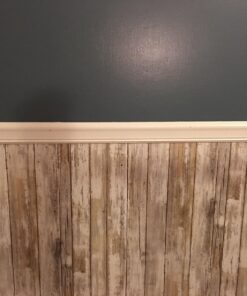 RoomMates RMK9050WP White Distressed Wood Peel and Stick Wallpaper Rustic Wood 69 71pvBxSghoL