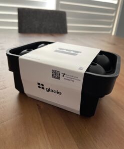 glacio Ice Cube Mold Combo - Large Silicone Ice Maker for Whiskey and Cocktails - Perfect for Craft Ice, Whiskey Ice Balls, and Cocktail Ice Cubes Black 37 71pw6qoJ11L