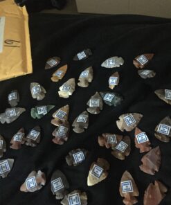 Set Of 50 Indian Arrowheads Agate New Replica 1/2 " - 1 1/2 " L 30 71pwB5AyaWL