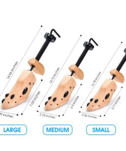 Two Way Professional Wooden Shoes Stretcher For Men or Women Shoes Large Size 9-12 9 71pwlbyr1L