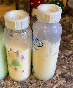 Dr. Brown's Travel and Storage Baby Bottle Caps for Natural Flow and Options+ Baby Bottles - 3-Pack - Narrow 20 71pwrjP8jBL