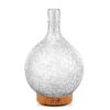 Porseme Silver Plated Essential Oil Diffuser Glass Aromatherapy Ultrasonic Humidifier Cool Mist, Auto Shut-Off,Timer Setting, BPA Free for Home Hotel Yoga Leisure SPA Office Premium Gift 100ml A3-100ml Silver Plated Aladdin 20 71pwxIIQOKL